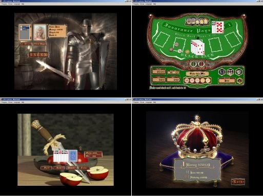 Screenshot vom Programm: 12th Century BlackJack