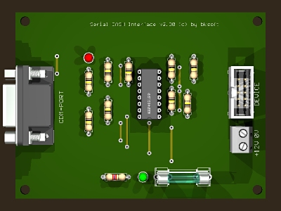 Screenshot of CASH Interface Software 1.0.2
