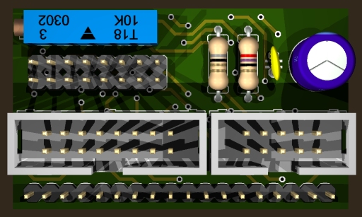 LCD display adapter