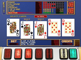 VIDEO POKER - Game