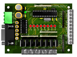 8 Kanal Digital IN/OUT Modul