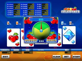 FRUIT POKER - Game