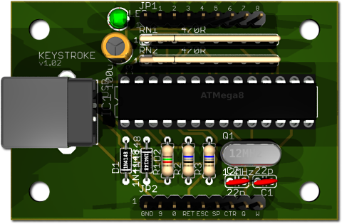 KEYSTROKE-Board