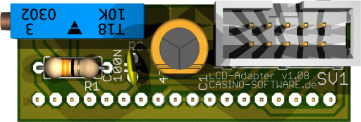 LCD Display Adapter Variante 2