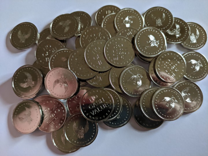 Metal tokens